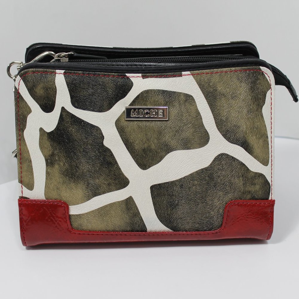 Miche Purse With Giraffe Shell - image 1